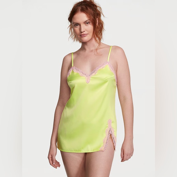 Victoria's Secret Other - NWT Victorias Secret Tease Citron Glow Slip Dress